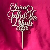 Acrylic Cake Topper - Image 4