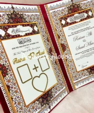 Personalized Nikah Booklet with Keepsake Box - Image 11