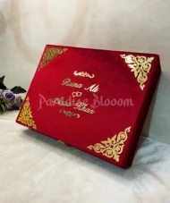 Personalized Nikah Booklet with Keepsake Box - Image 5