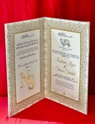 Nikah Folder in White - Image 3