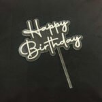 Happy Birthday Cake Topper 2