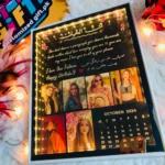 Customized Led Magic Mirror Frame for Anniversary – Anniversary Gift – Magic Mirror Frame – Customized gift