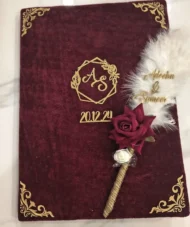 Personalized Nikah Booklet with Keepsake Box - Image 9