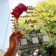 Thumb Board Design for Wedding Ceremony